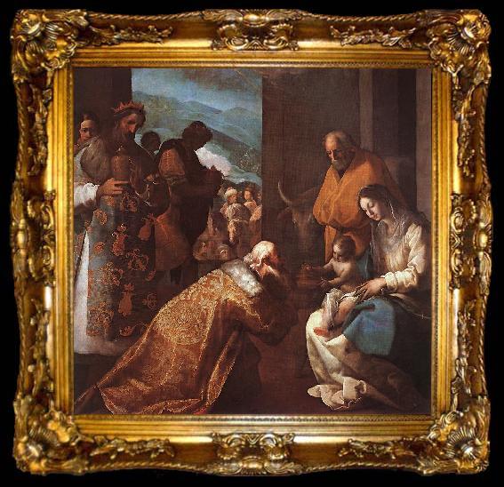 framed  CAJES, Eugenio The Adoration of the Magi f, ta009-2